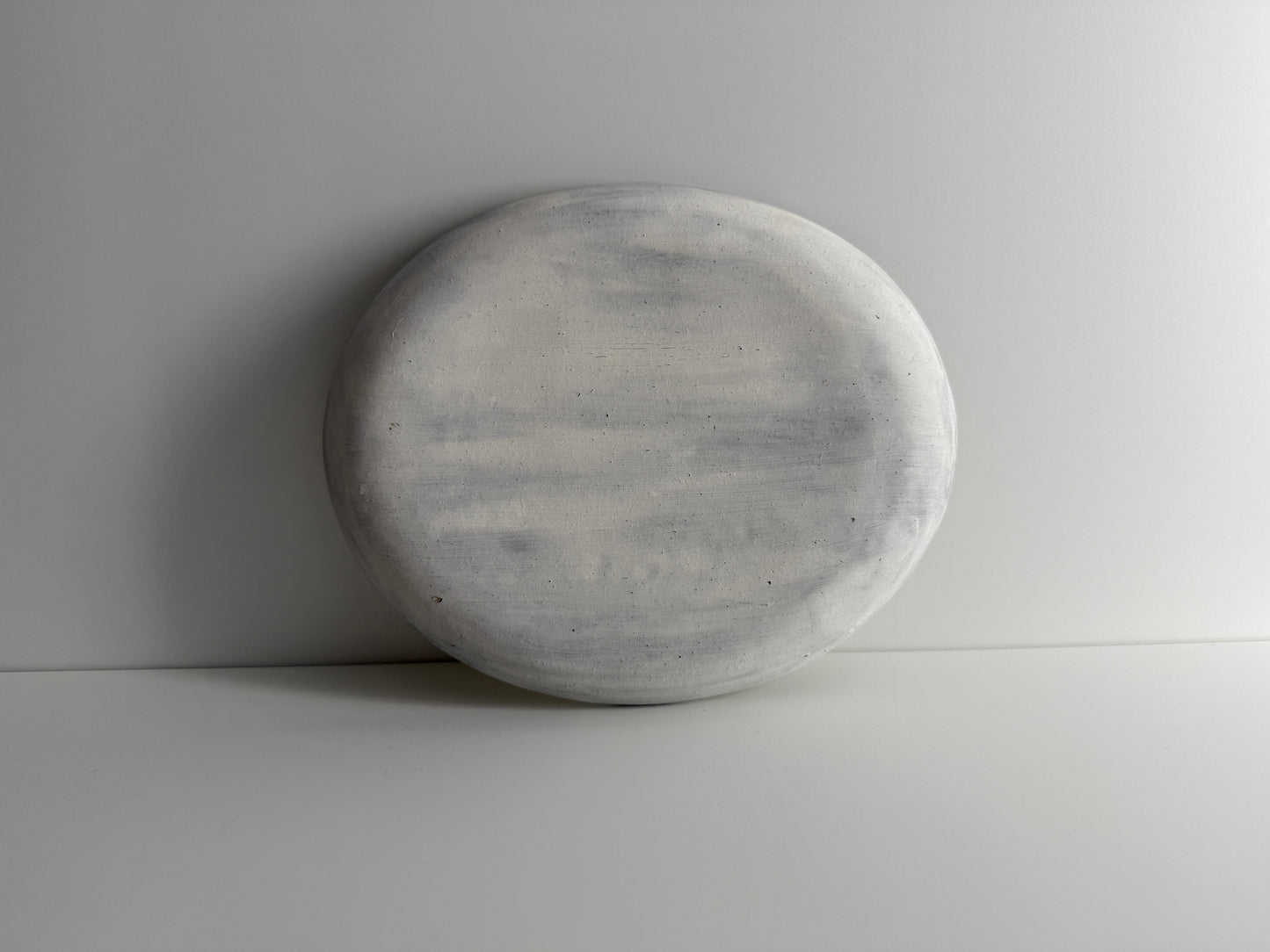 Mutsumi Ohashi (大橋睦) Unglazed Oval Plate