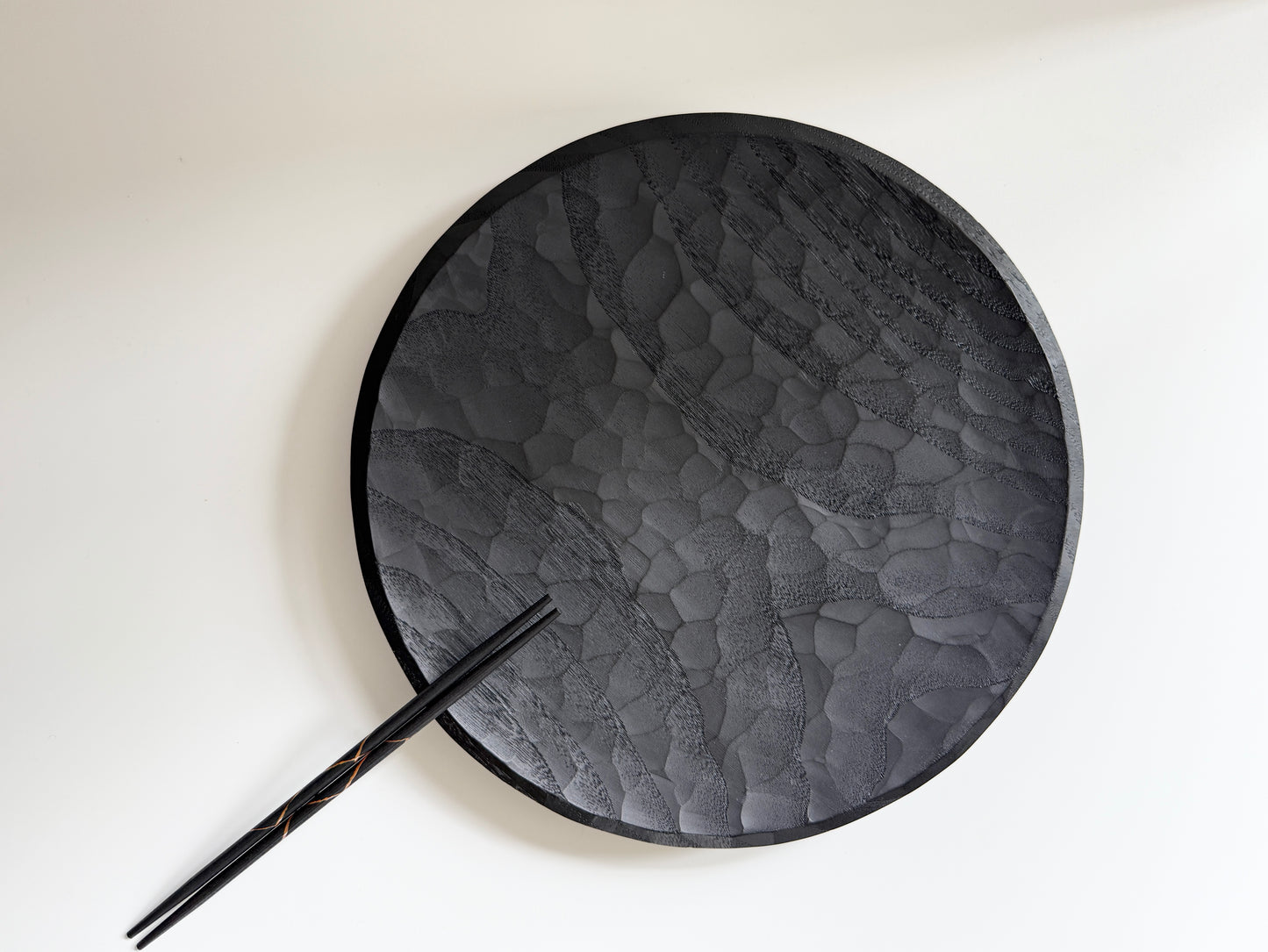 Kinji Yoshida (吉田欣司)  Woden Black Plate