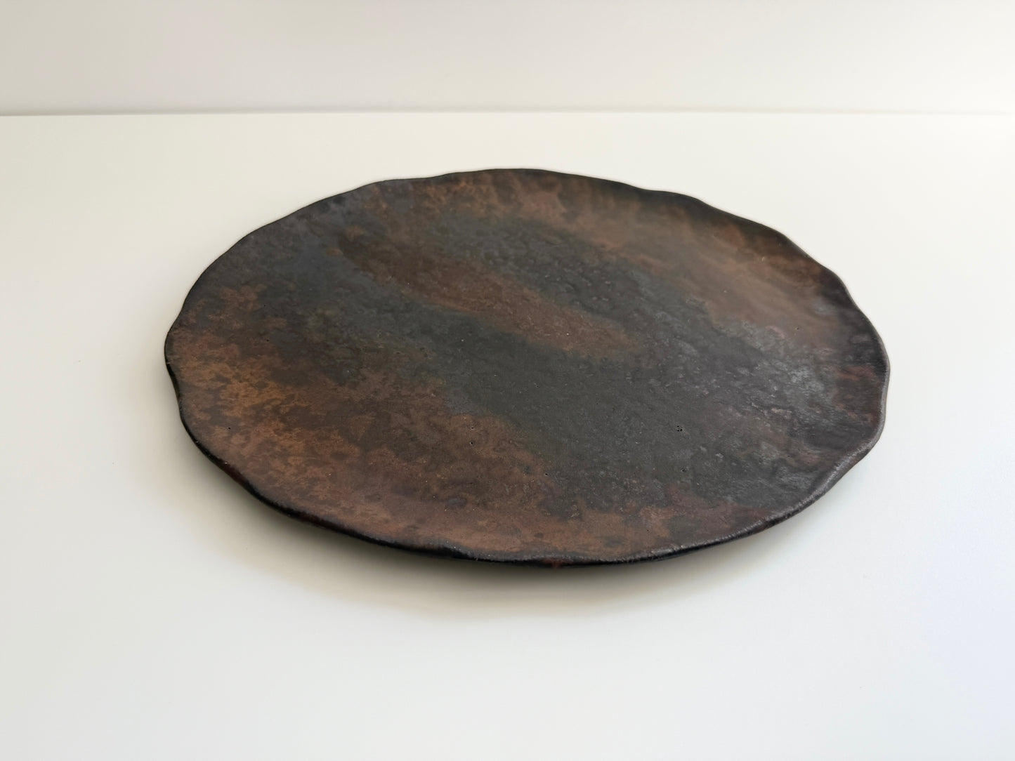 Minoru Haga (芳賀稔) Artisanal Oval Plate