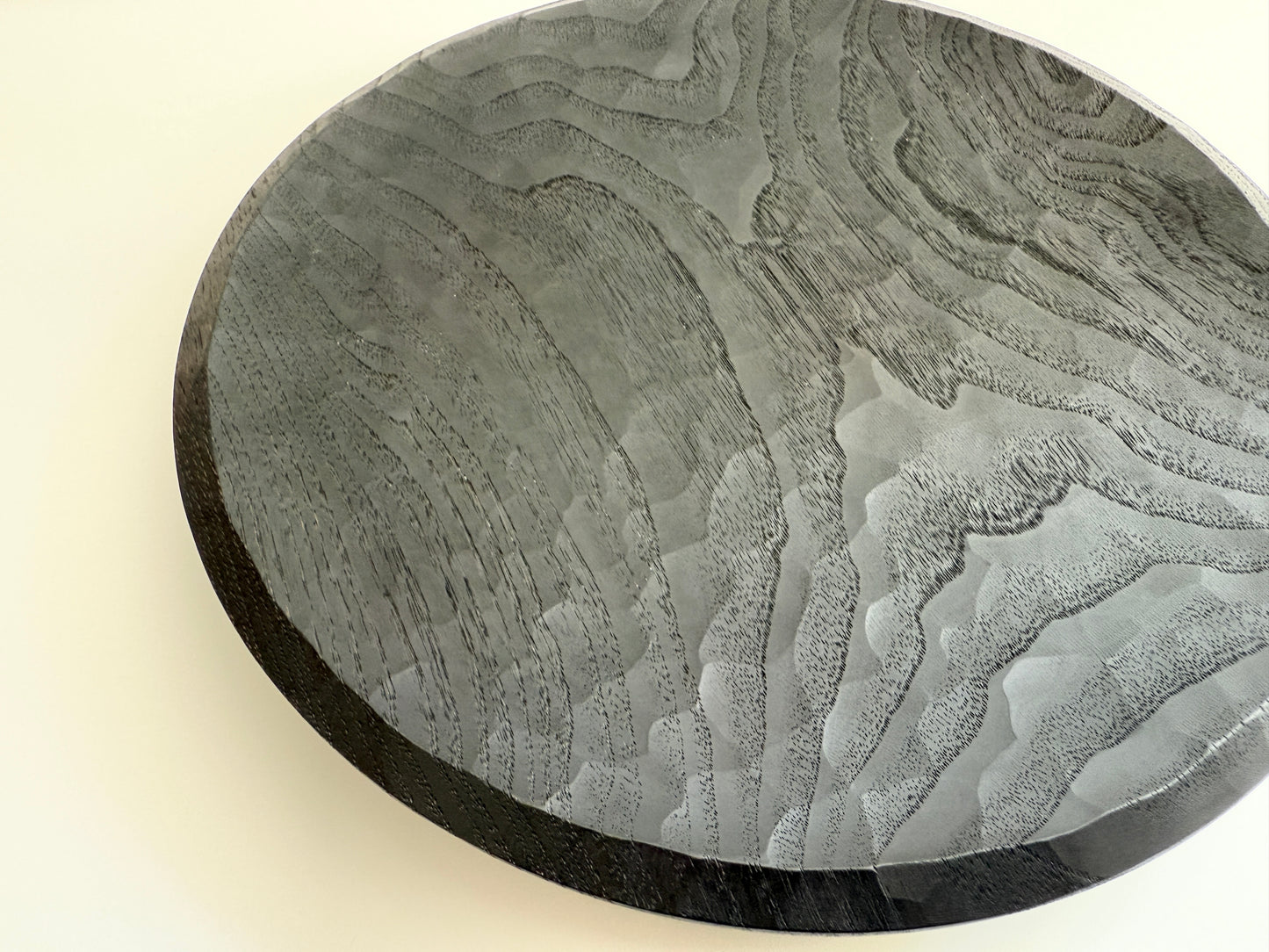 Kinji Yoshida (吉田欣司)  Woden Black Plate