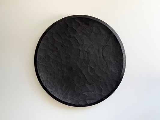 Kinji Yoshida (吉田欣司)  Woden Black Plate