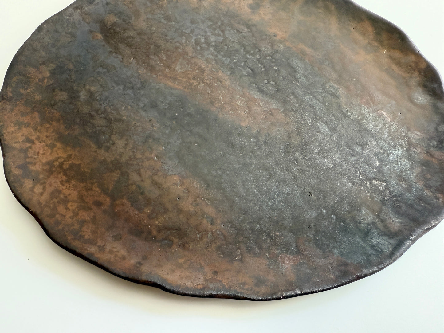 Minoru Haga (芳賀稔) Artisanal Oval Plate