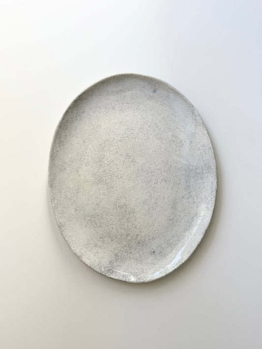Mutsumi Ohashi (大橋睦) Glazed Oval Plate