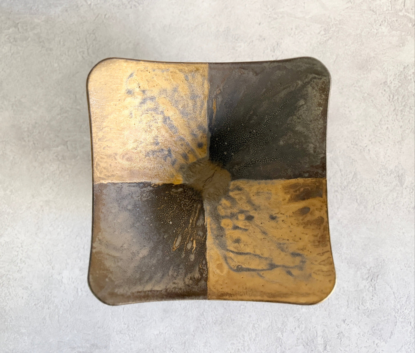 Joe Yoshida(吉田丈)Handmade Ceramic Square Bowl