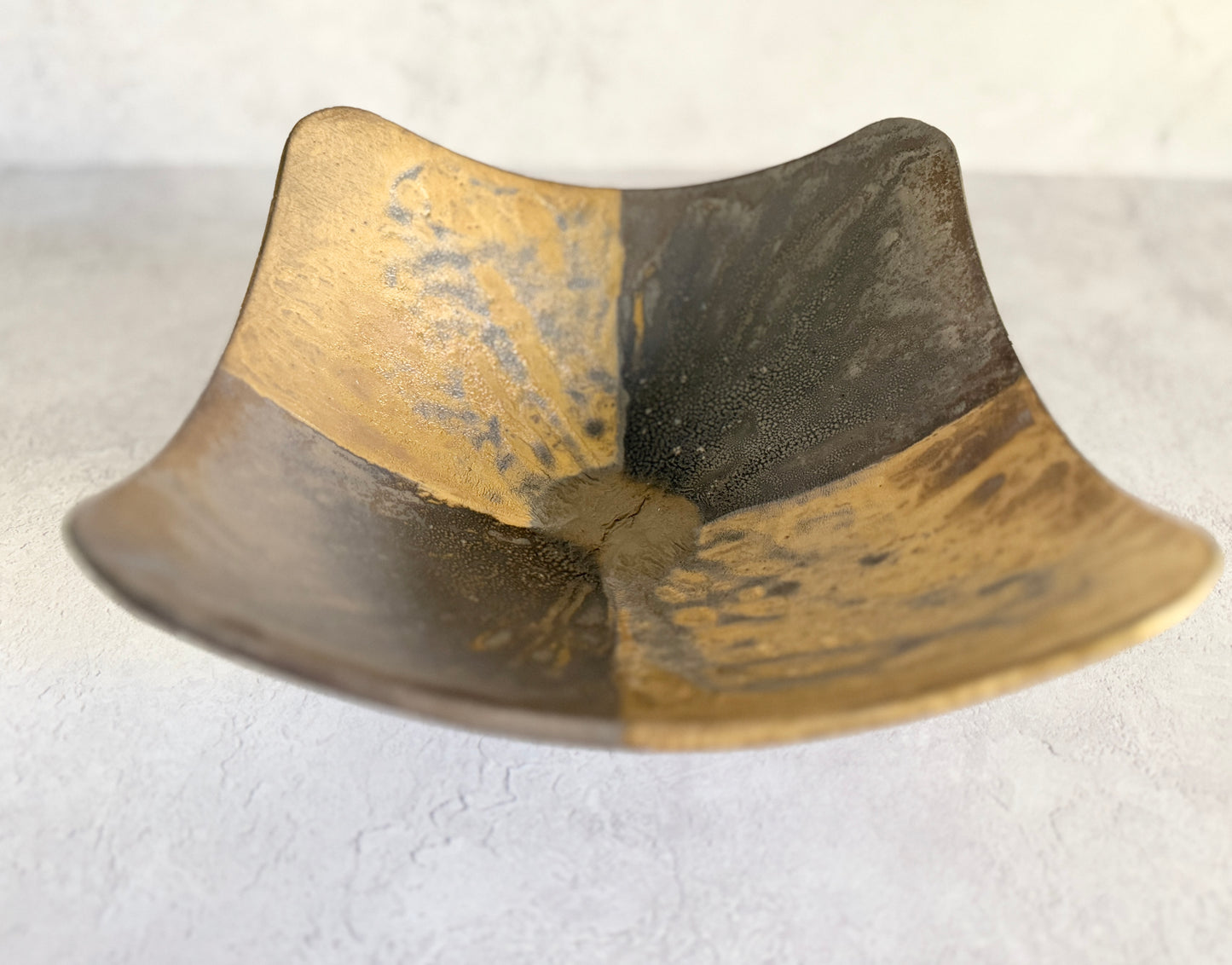 Joe Yoshida(吉田丈)Handmade Ceramic Square Bowl