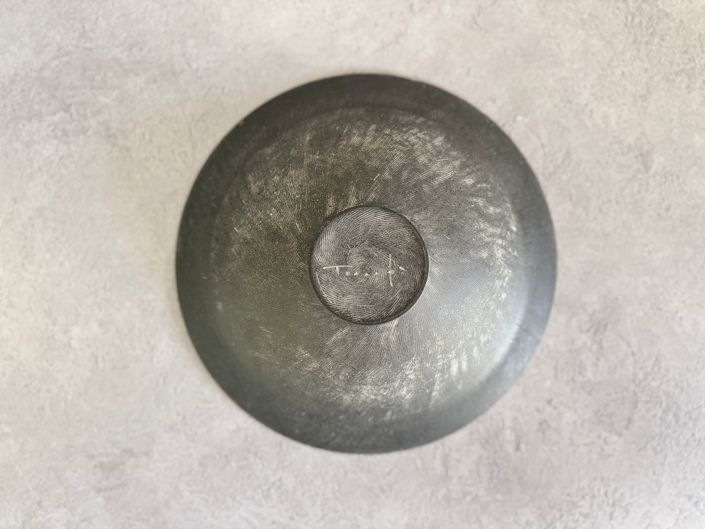 Akira Tsuzuki(都築明)Handmade Ceramic Silver Bowl