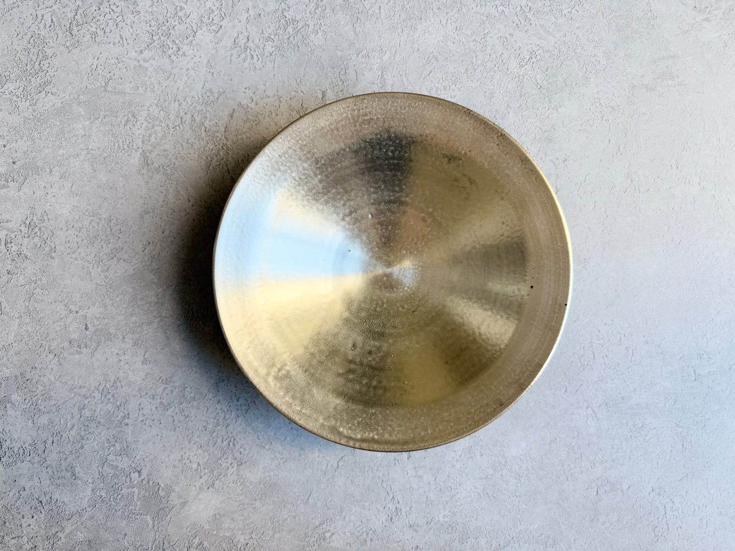 Akira Tsuzuki(都築明)Handmade Ceramic Silver Bowl