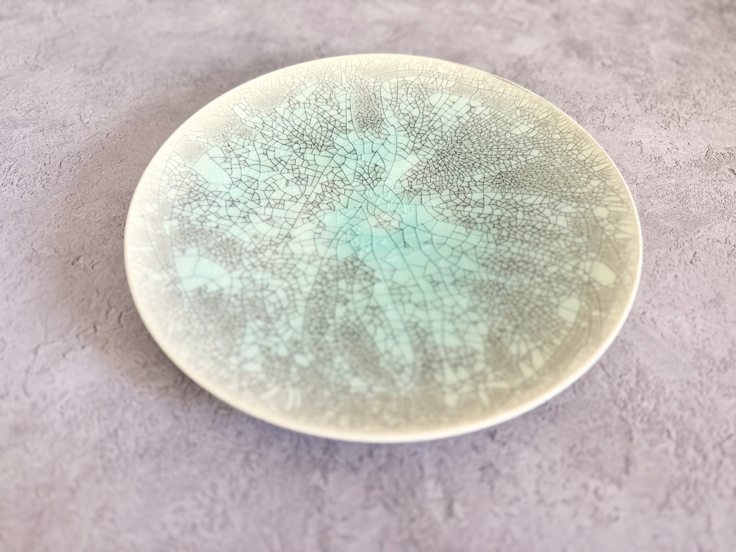 Saeko Fujiuchi(藤内紗惠子) Handmade Porcelain Plate