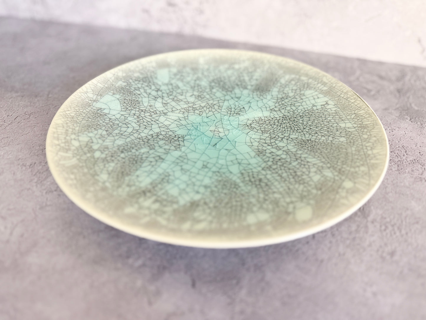 Saeko Fujiuchi(藤内紗惠子) Handmade Porcelain Plate
