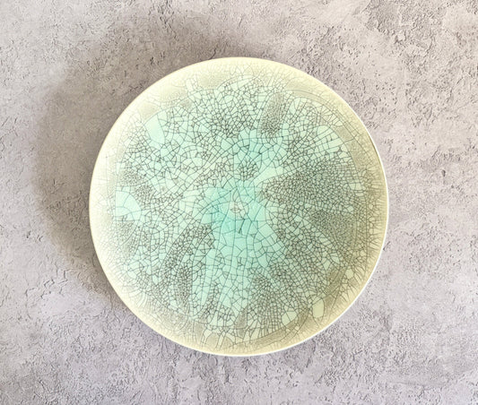 Saeko Fujiuchi(藤内紗惠子) Handmade Porcelain Plate