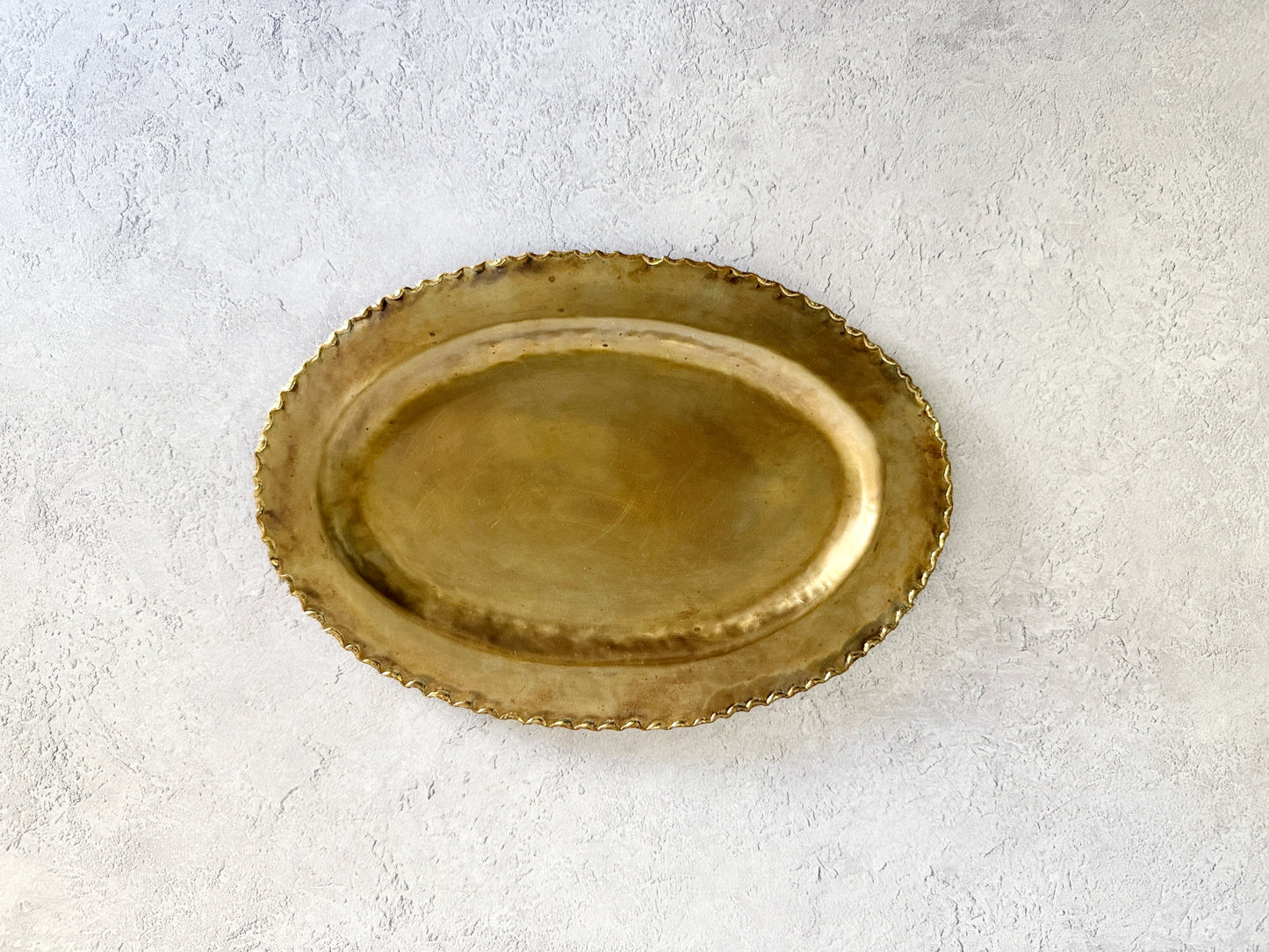 Nagako Fujita (藤田永子) Artisanal Brass plate