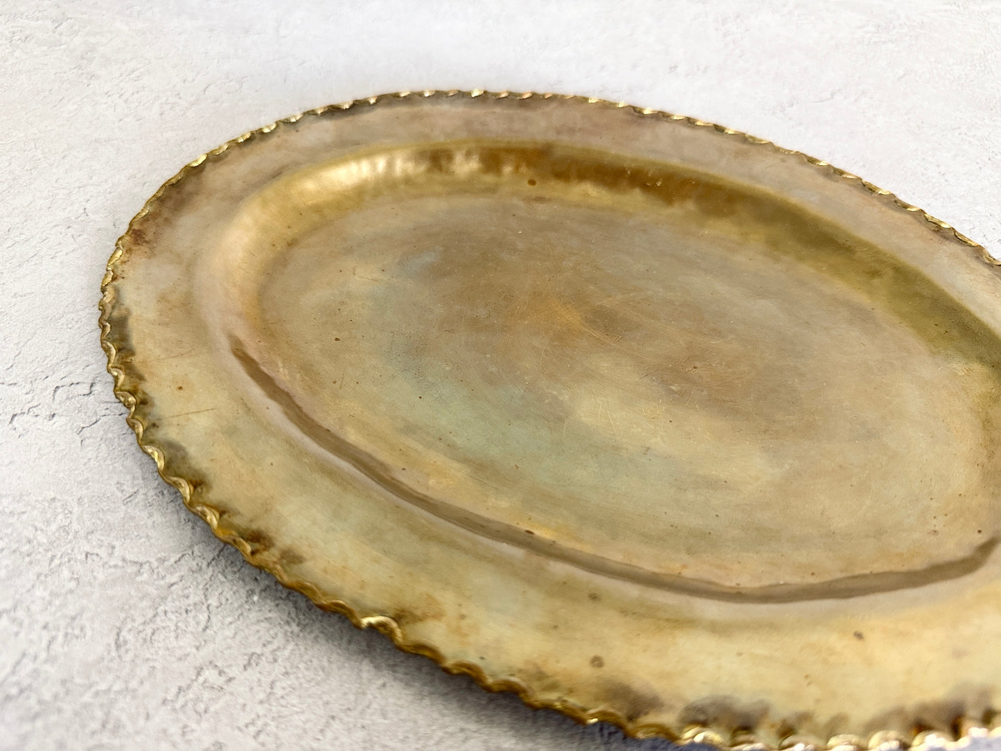 Nagako Fujita (藤田永子) Artisanal Brass plate