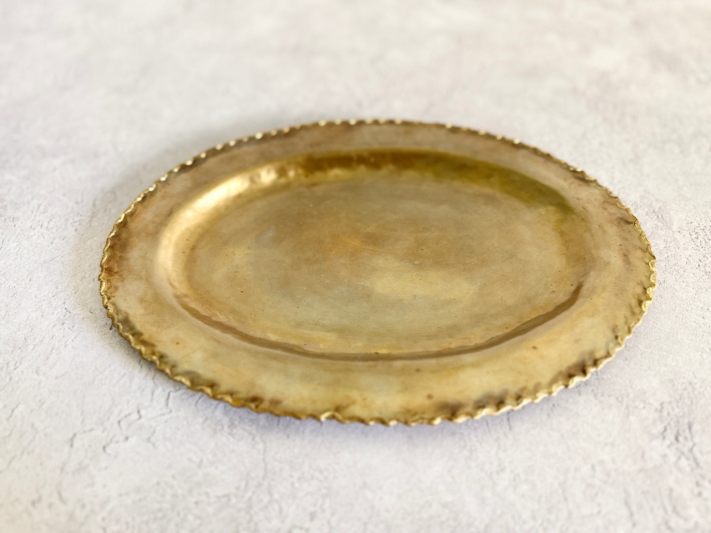 Nagako Fujita (藤田永子) Artisanal Brass plate