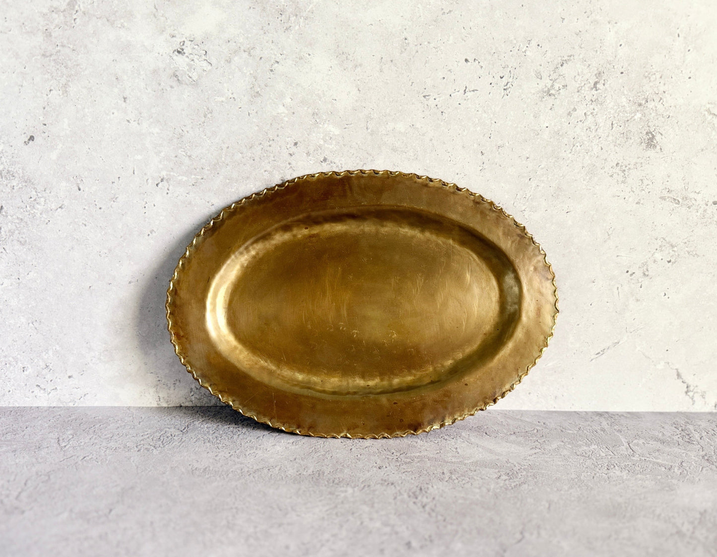 Nagako Fujita (藤田永子) Artisanal Brass plate
