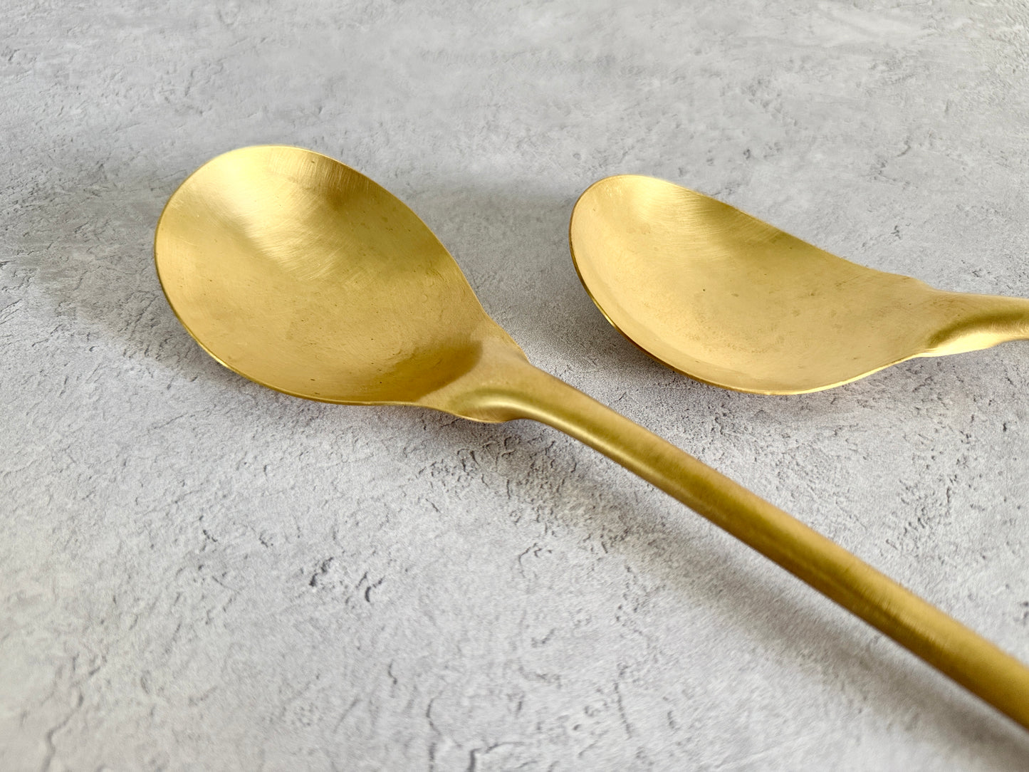 Nagako Fujita (藤田永子) Handmade Brass Serving Spoon