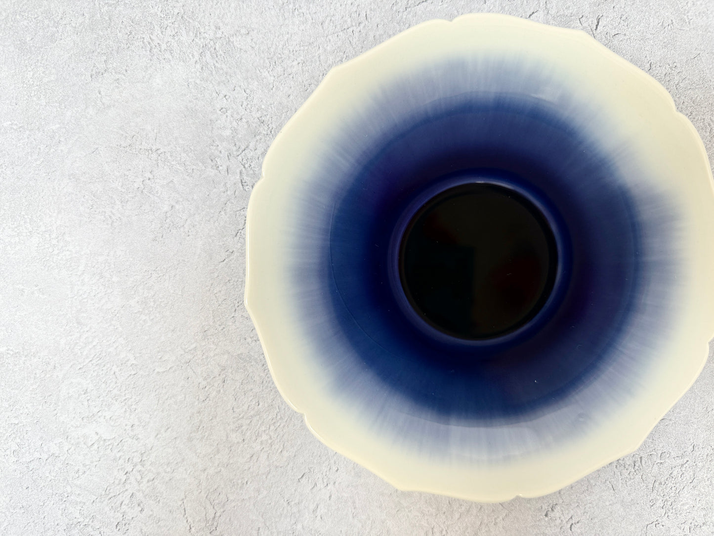 Youhei Nagakusa(永草陽平)Handmade Porcelain Blue Plate
