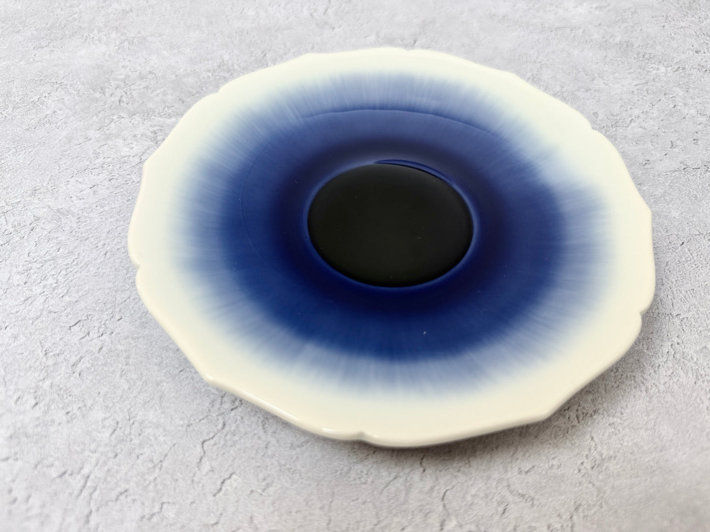 Youhei Nagakusa(永草陽平)Handmade Porcelain Blue Plate