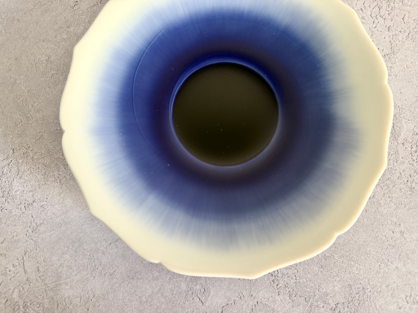 Youhei Nagakusa(永草陽平)Handmade Porcelain Blue Plate