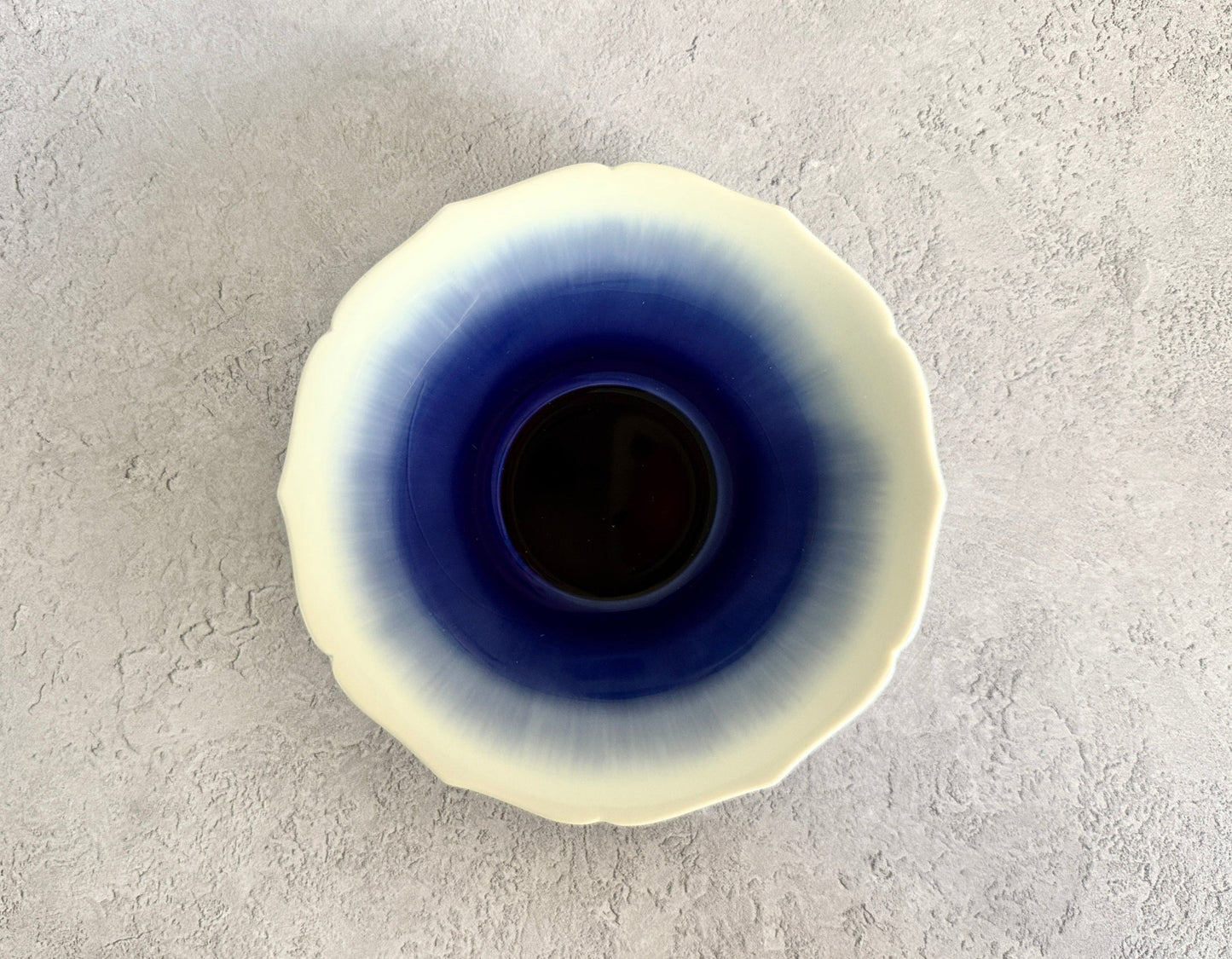 Youhei Nagakusa(永草陽平)Handmade Porcelain Blue Plate