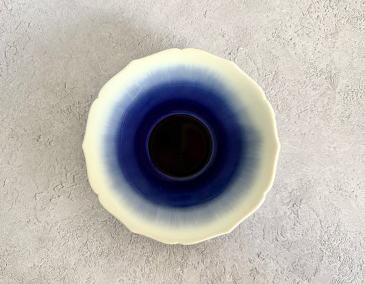 Youhei Nagakusa(永草陽平)Handmade Porcelain Blue Plate