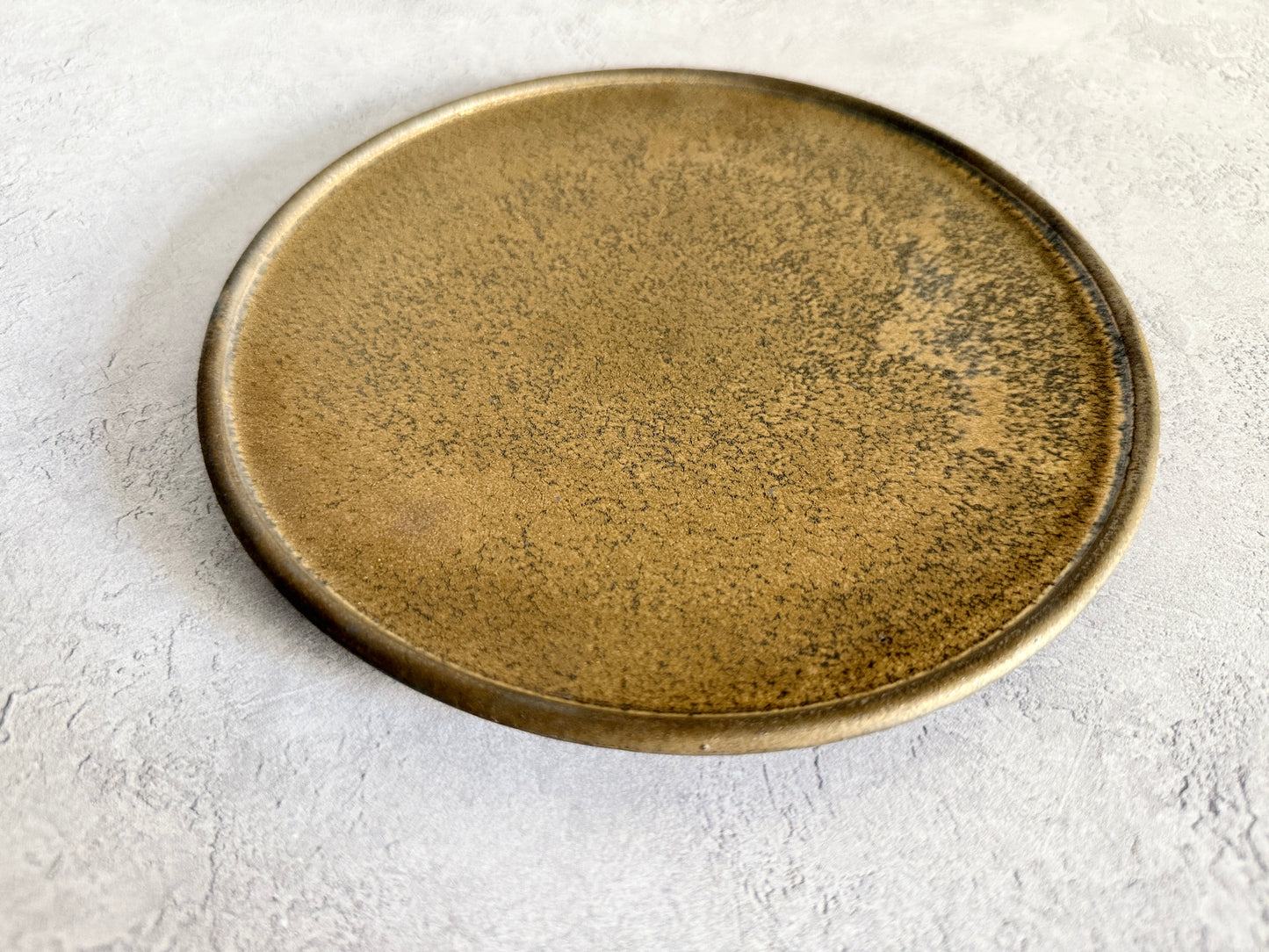 Yuki Abe(阿部有希) Handmade Ceramic Dessert Plate