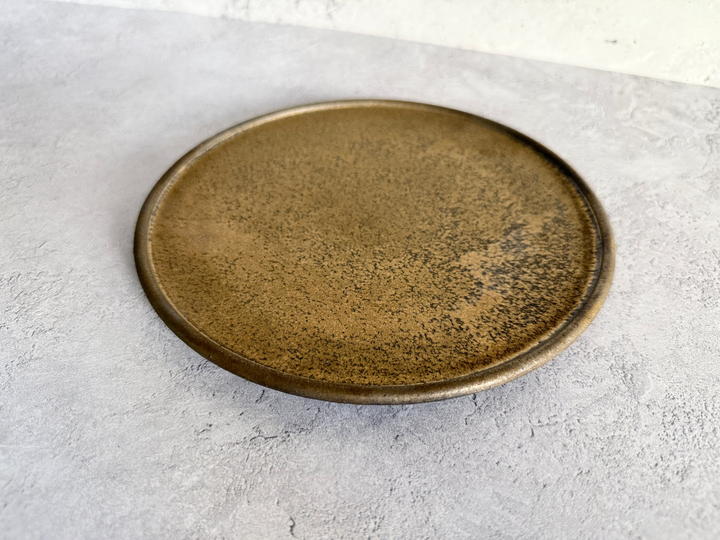 Yuki Abe(阿部有希) Handmade Ceramic Dessert Plate
