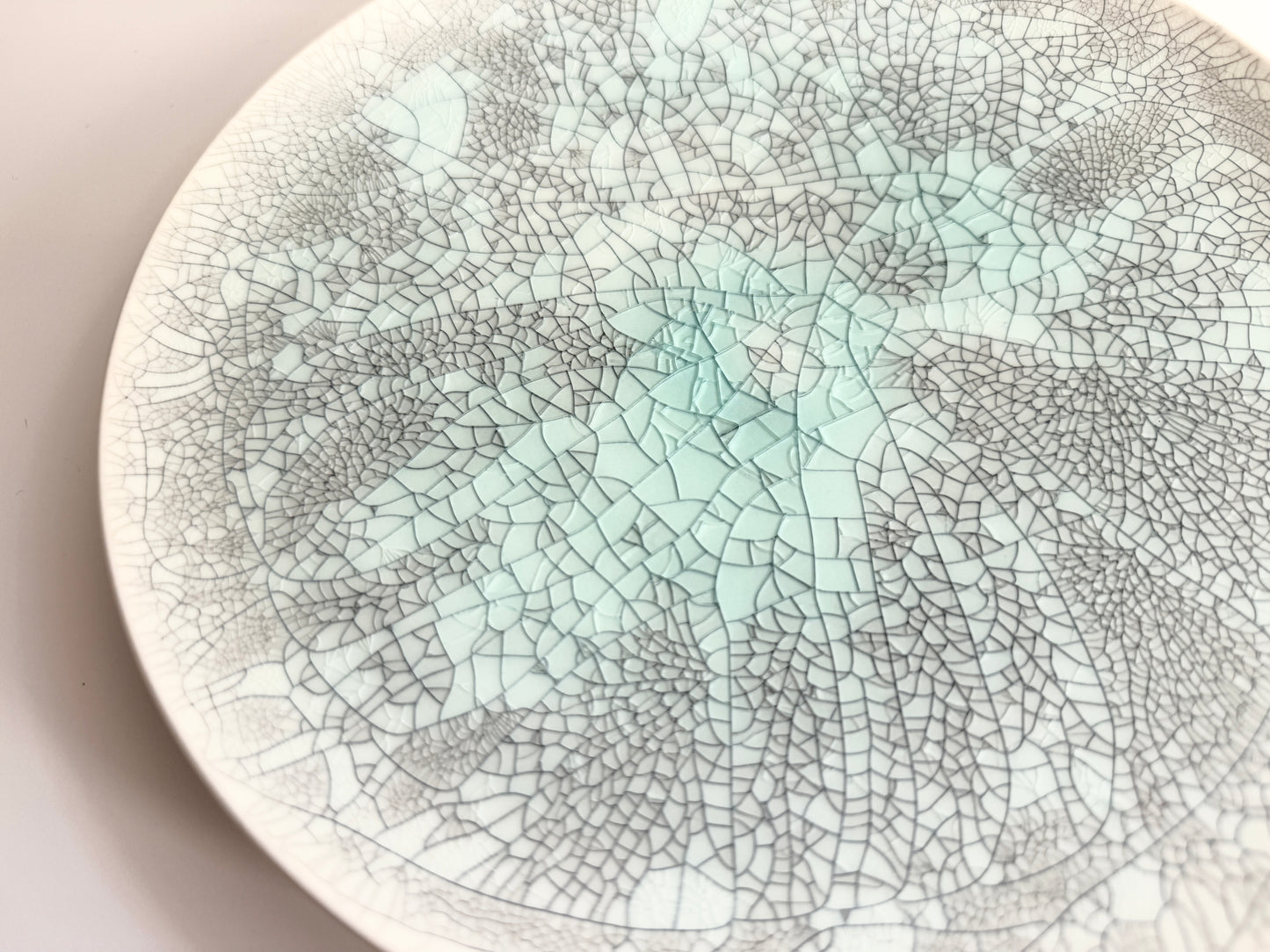 Saeko Fujiuchi（藤内紗惠子) Handmade Porcelain Plate