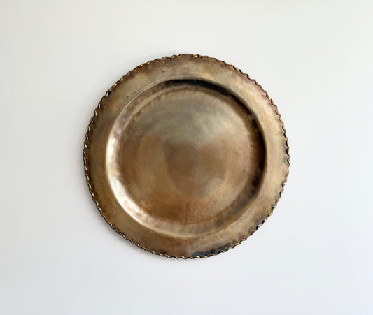 Nagako Fujita (藤田永子) Handmade Brass Plate