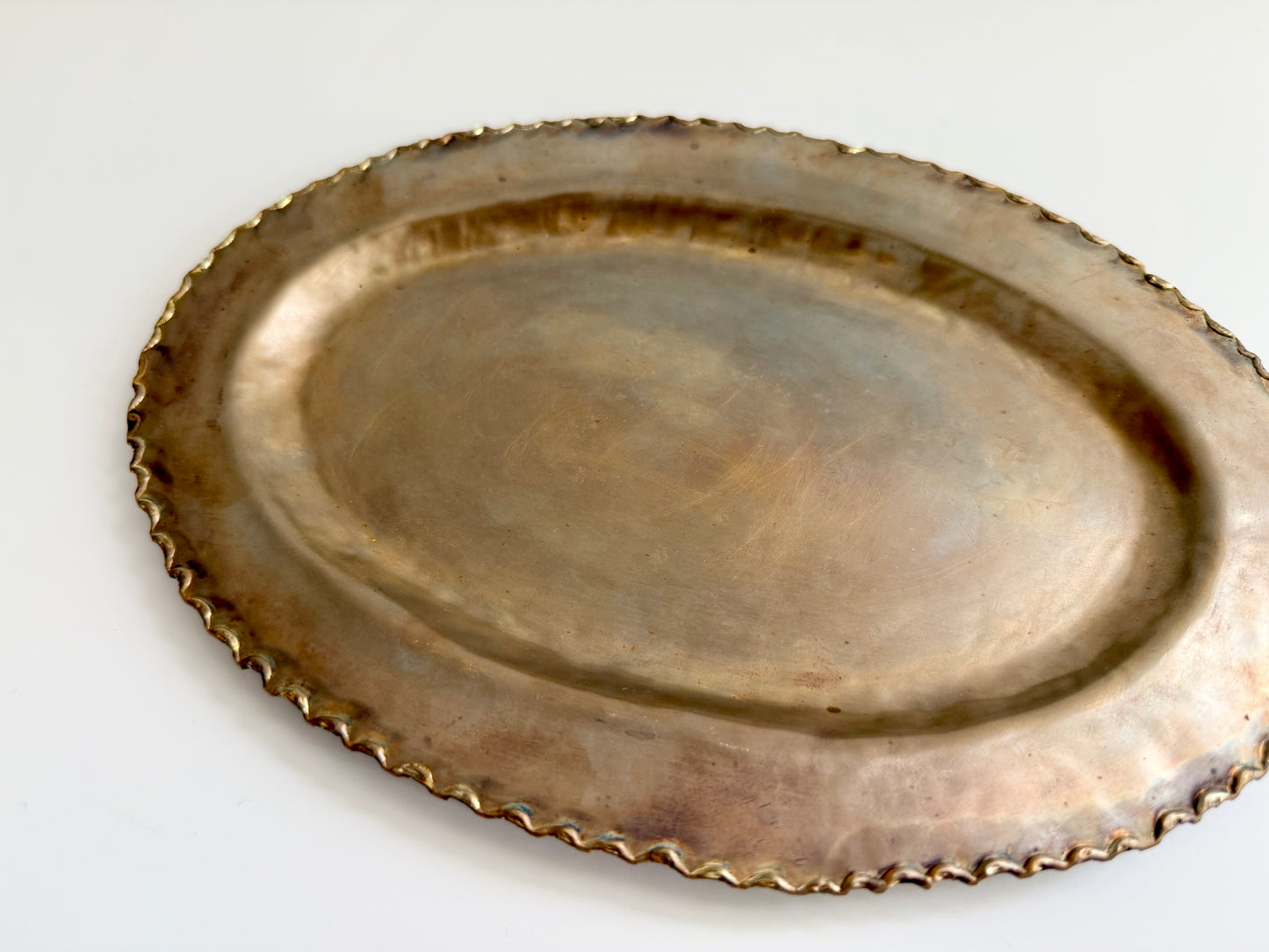 Nagako Fujita (藤田永子) Artisanal Brass plate