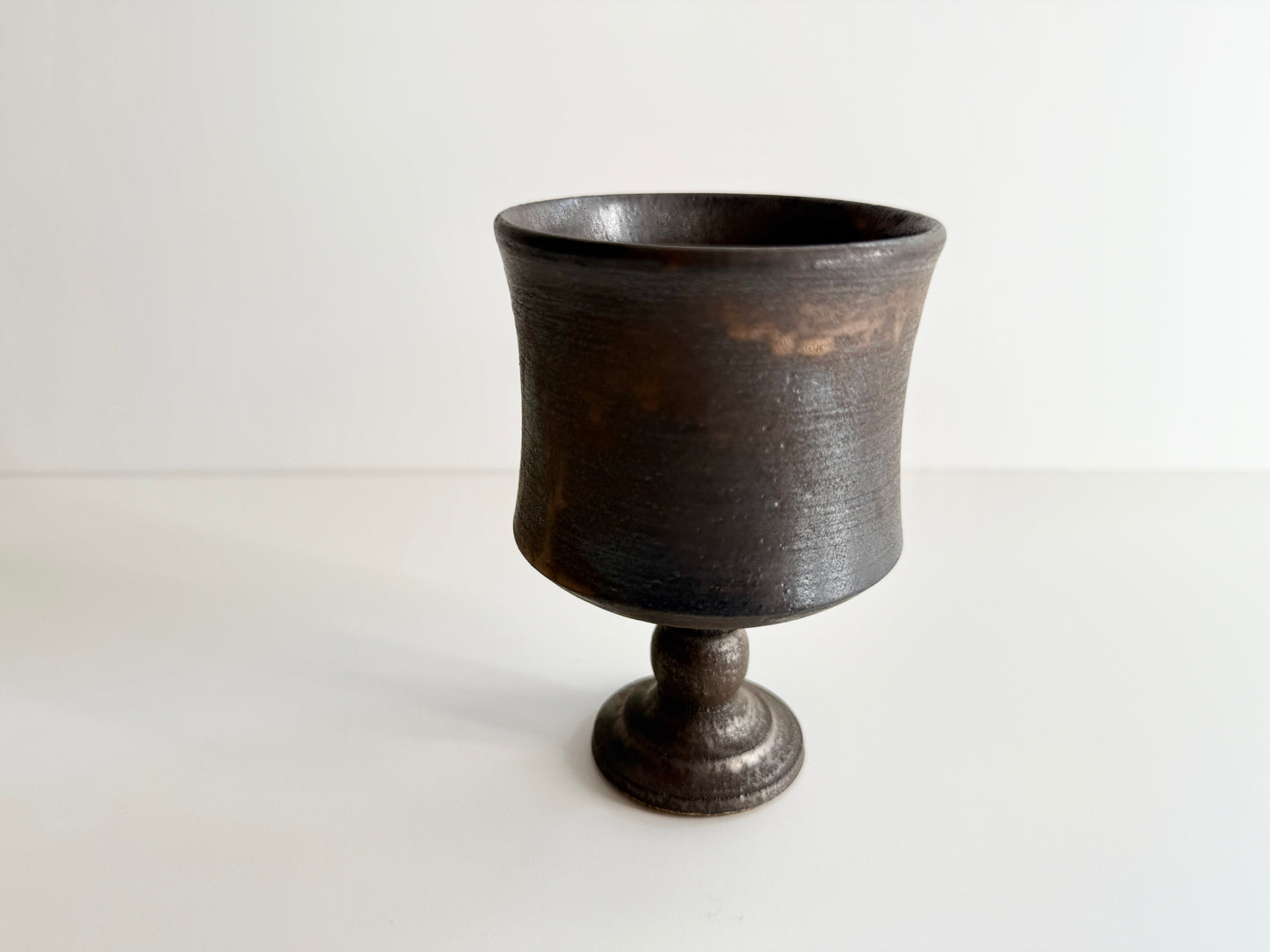 Joe Yoshida（吉田丈）Handmade Ceramic Goblet