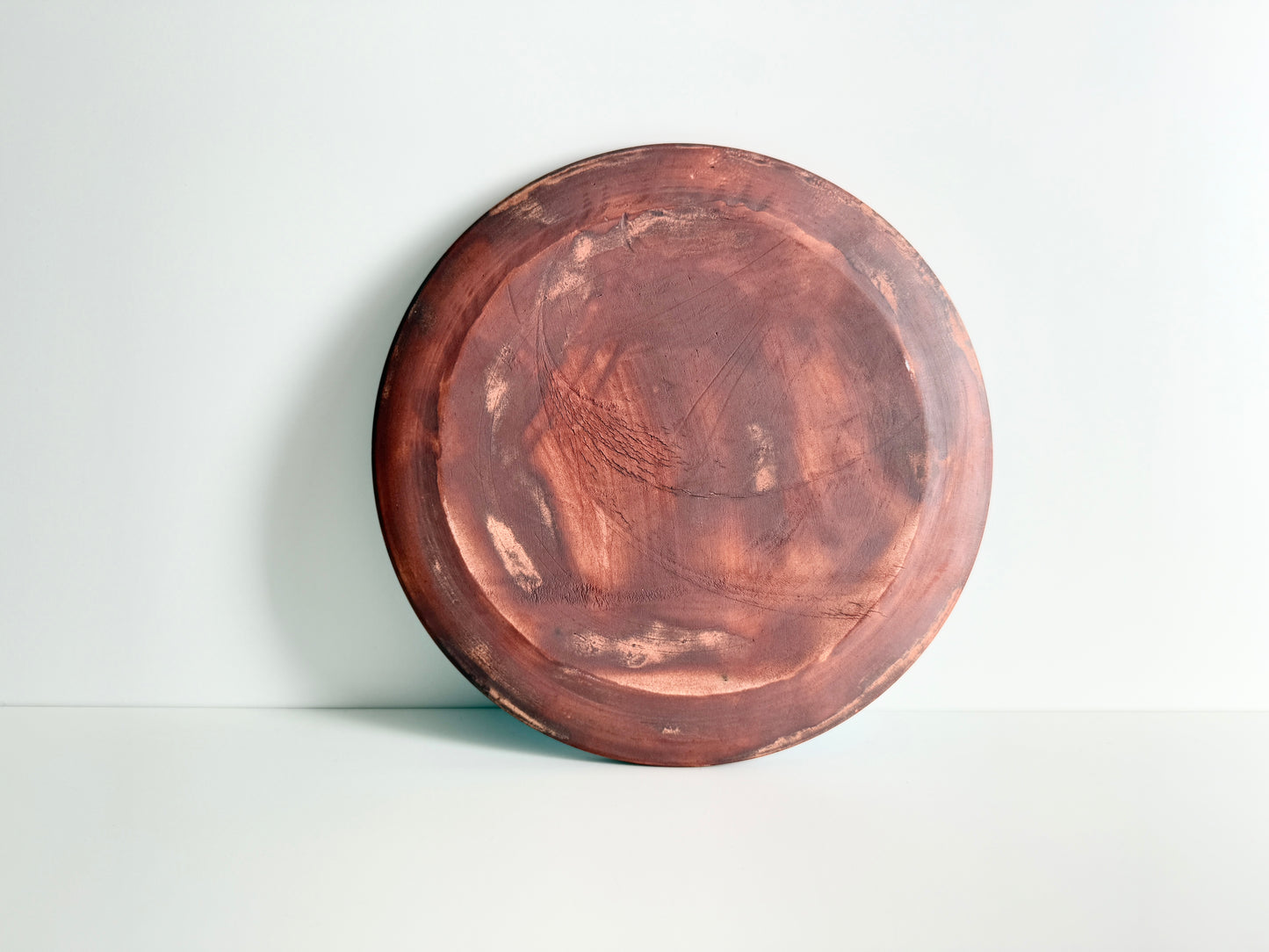 Saeko Fujiuchi（藤内紗惠子）Handmade Porcelain Blue Plate