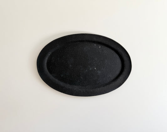 Gengo Furukawa (フルカワゲンゴ) Handmade Ceramic Oval Plate