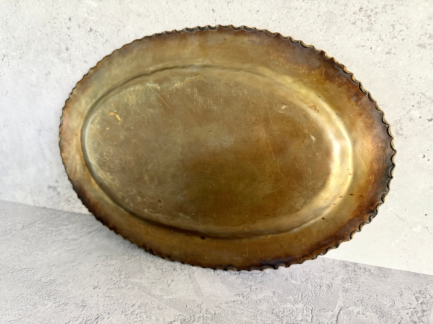 Nagako Fujita (藤田永子) Artisanal Brass plate